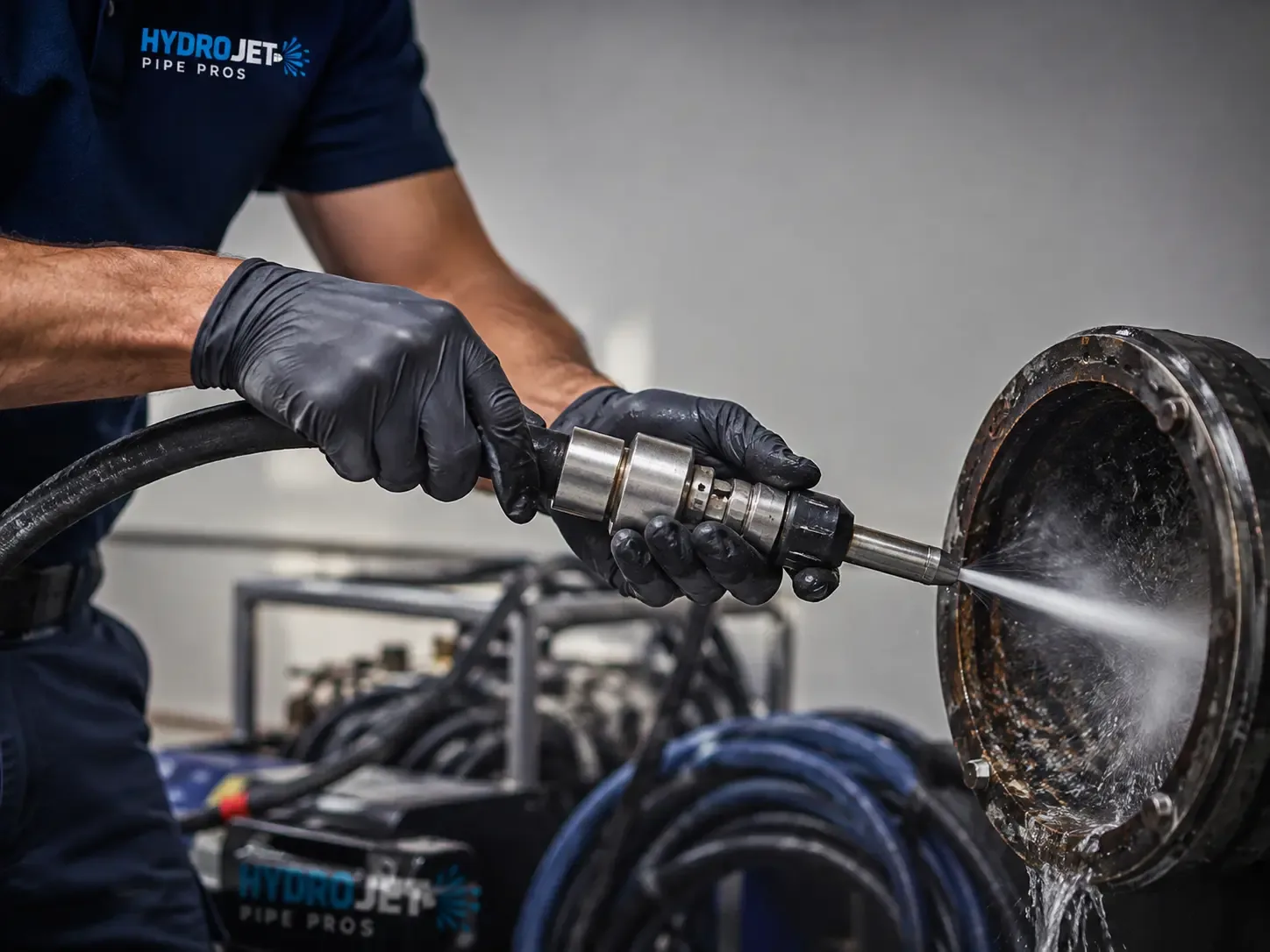 Hydro Jet Pipe Descaling in Massachusetts